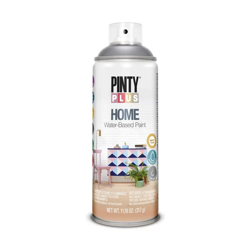 Spray paint Pintyplus Home HM418 400 ml Thundercloud Grey