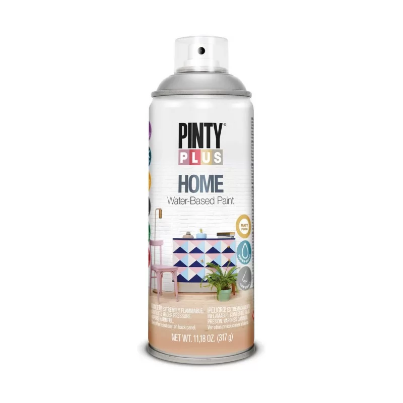 Spray paint Pintyplus Home HM417 400 ml Rainy Grey