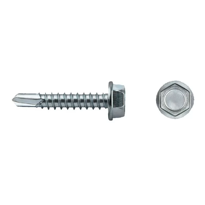 Box of screws CELO 7504k 6,3 x 50 mm Hexagonal Galvanised (100 Units)