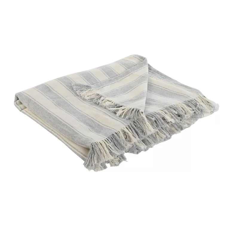 Blanket Home ESPRIT Grey 150 x 250 cm