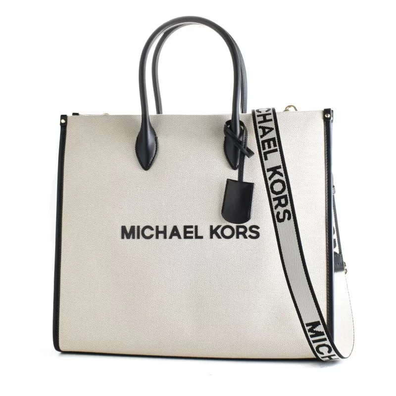 Women's Handbag Michael Kors 35S2G7ZT3C-BLACK White 39 x 35 x 17 cm