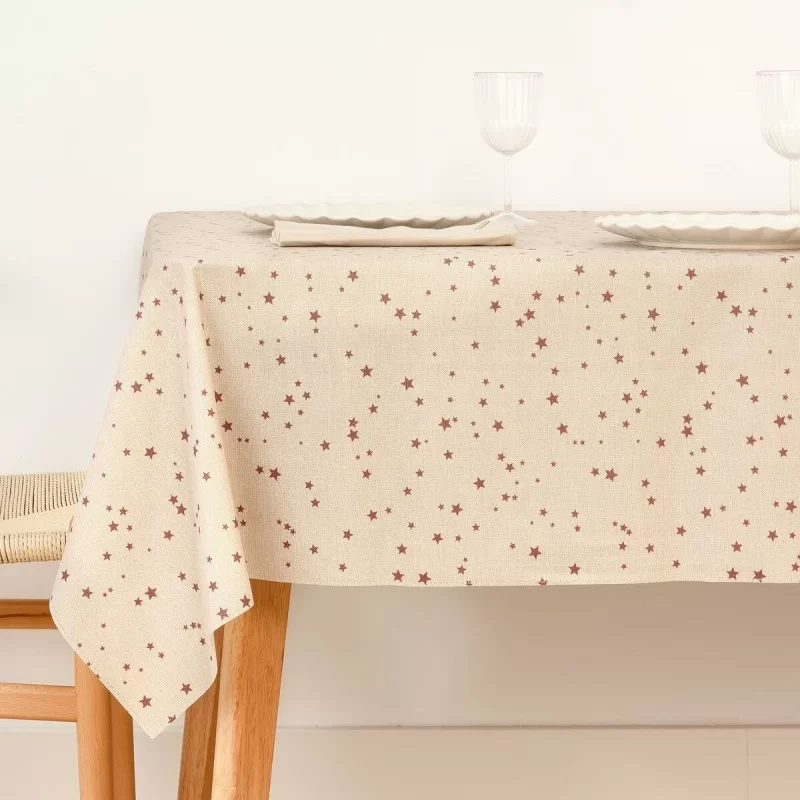 Stain-proof tablecloth Mauré Merry Christmas 100 x 155 cm