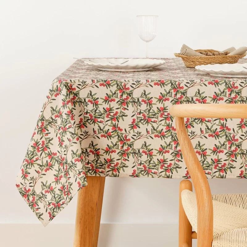 Stain-proof resined tablecloth Mauré 140 x 140 cm