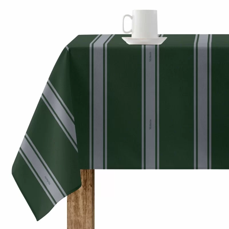 Stain-proof resined tablecloth Harry Potter Slytherin 250 x 140 cm