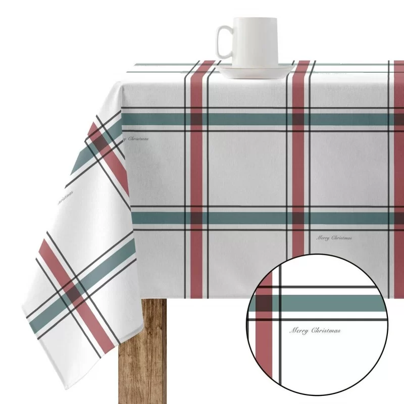 Stain-proof resined tablecloth Mauré Elegant Christmas 300 x 180 cm