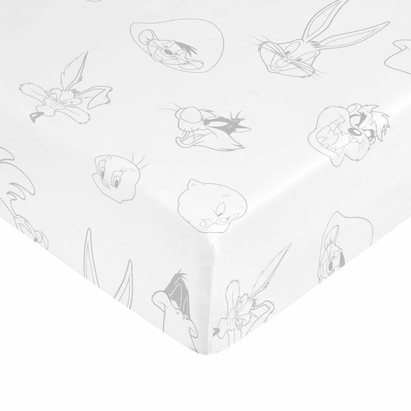 Fitted sheet Looney Tunes 105 x 200 cm