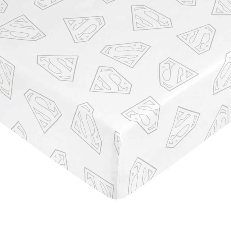 Fitted bottom sheet Superman 140 x 200 cm