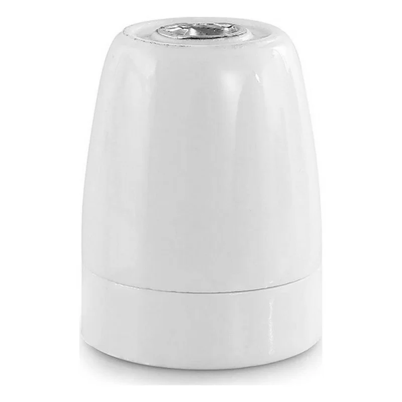 Lamp holder EDM E27 White