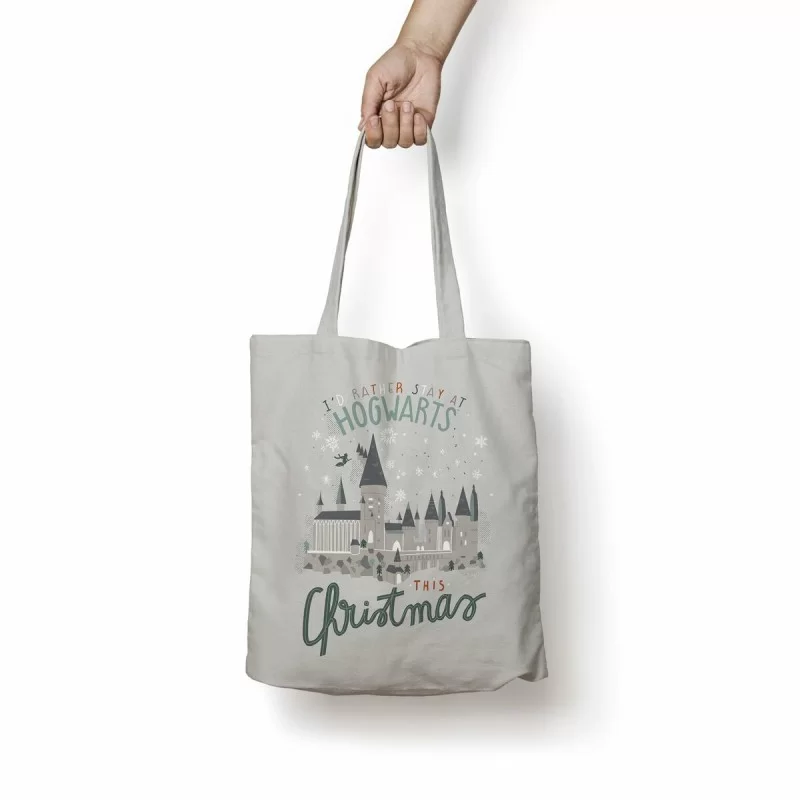 Shopping Bag Harry Potter Hogwarts in Christmas 36 x 42 cm