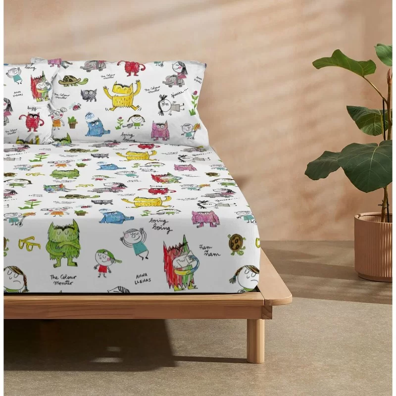 Fitted bottom sheet Ripshop Nens Multicolour 70x140 cm
