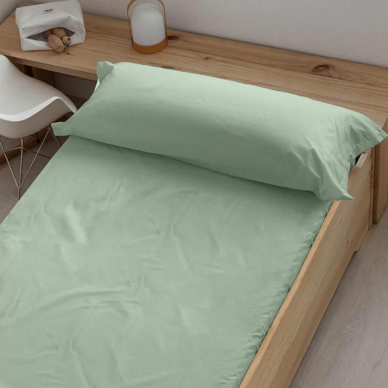 Fitted bottom sheet Ripshop Liso Mint 140 x 200 cm