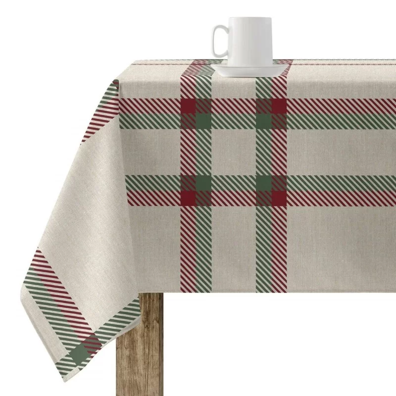 Stain-proof resined tablecloth Mauré XL Christmas 300 x 180 cm