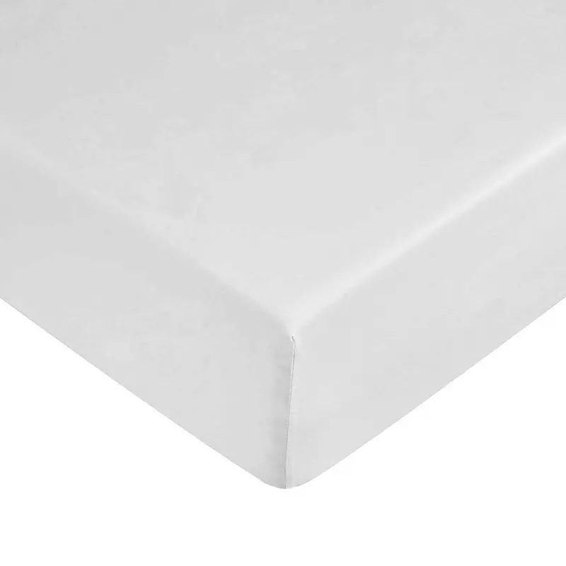 Fitted bottom sheet Belum Liso White 200 x 200 cm Smooth