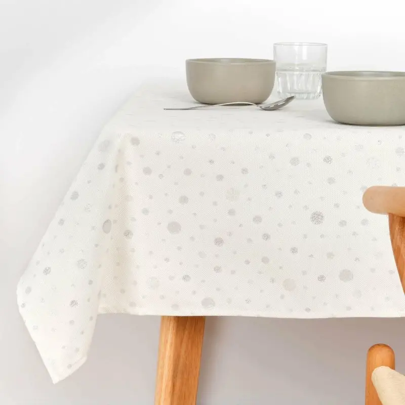 Stain-proof tablecloth Muaré Astroni 155 x 155 cm